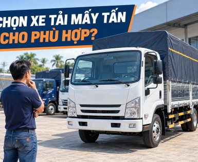 Mua xe tải chở hàng ở Kiên Giang nên chọn loại mấy tấn?