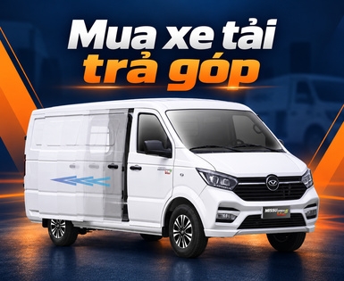 Mua xe tải trả góp cần trả trước bao nhiêu tiền?