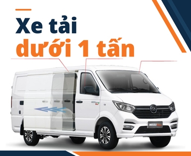 Xe tải dưới 1 tấn phù hợp chở những mặt hàng nào?