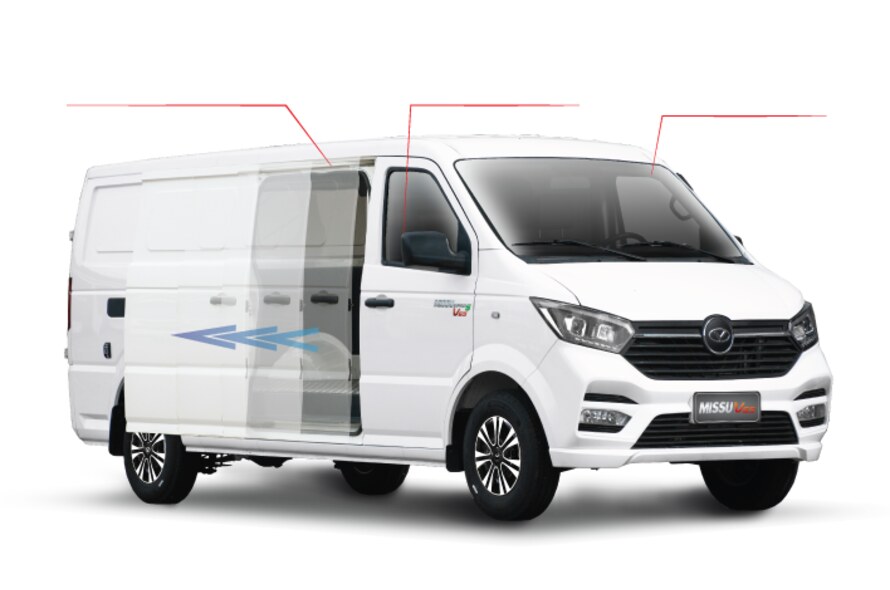Cửa lùa không gian mở tối đa